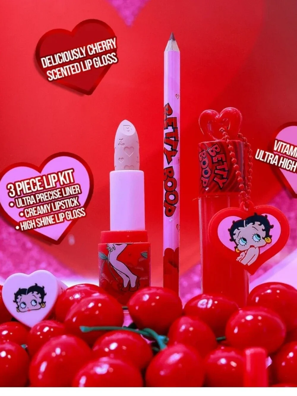 Glamlite X Betty Boop Lip Kit